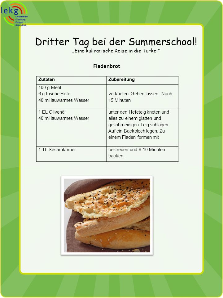 Dritter Tag bei der Summerschool