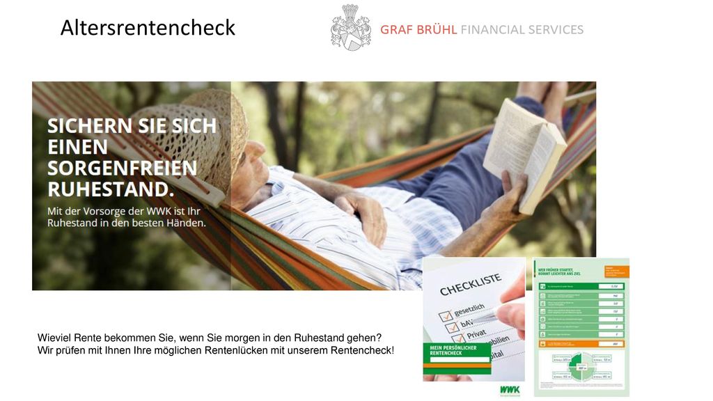 Altersrentencheck Wieviel Rente bekommen Sie, wenn Sie morgen in den Ruhestand gehen