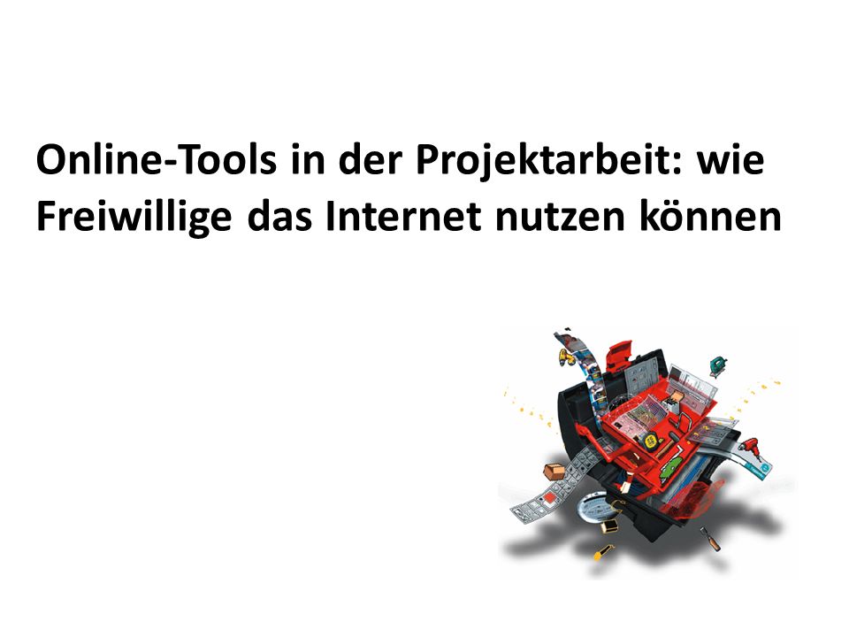 Online-Tools in der Projektarbeit: wie Freiwillige das Internet nutzen können