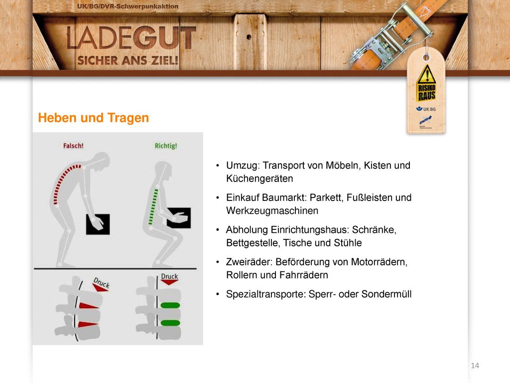 Heben und Tragen Umzug: Transport von Möbeln, Kisten und Küchengeräten