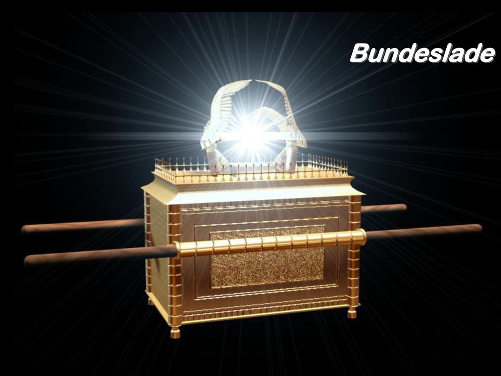 Bundeslade Lesen wir den Anspruch Jesu in der Bibel (Bibeltext lesen)