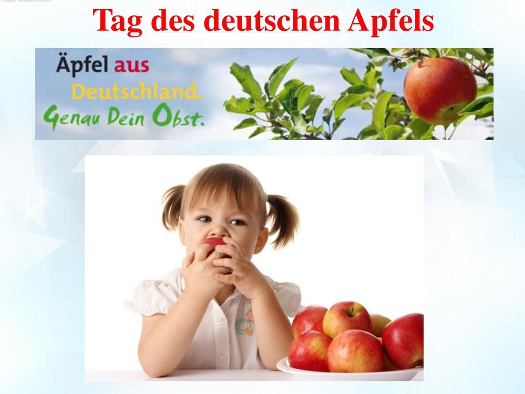 Tag des deutschen Apfels