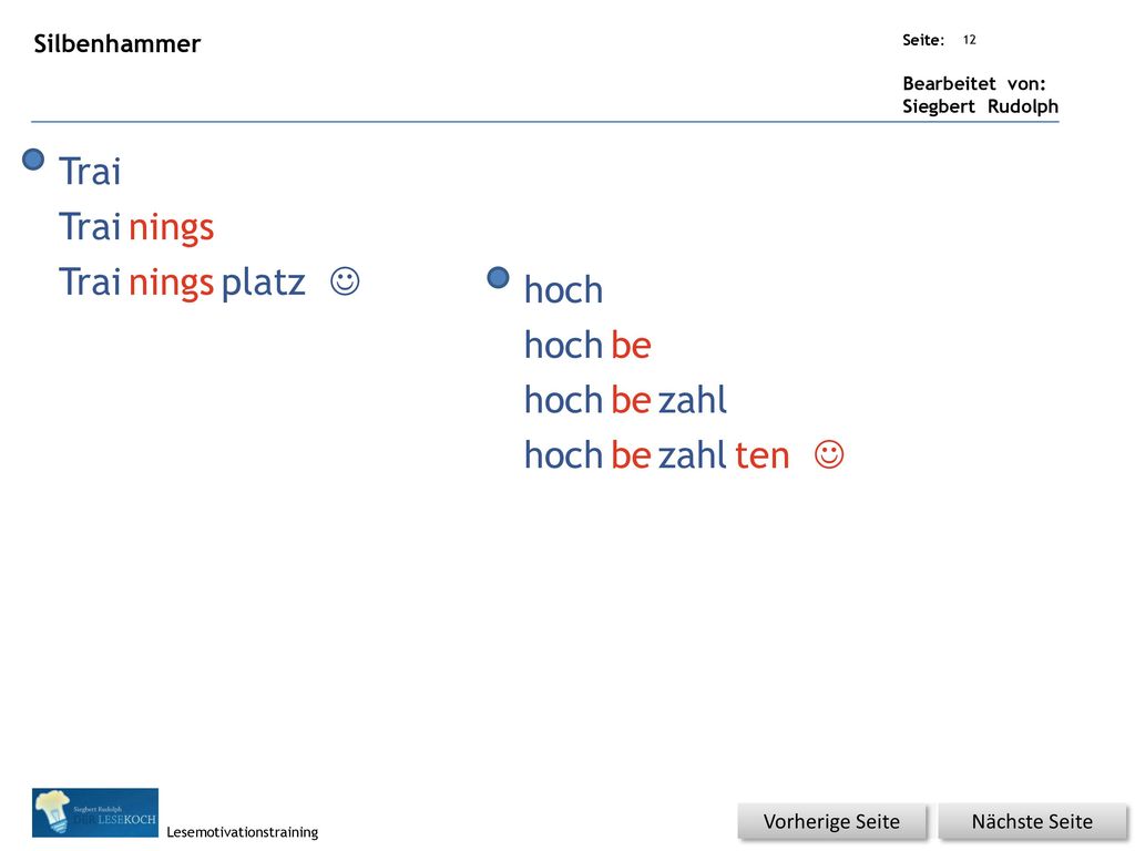 Trai Trai nings Trai nings platz J hoch hoch be hoch be zahl hoch be