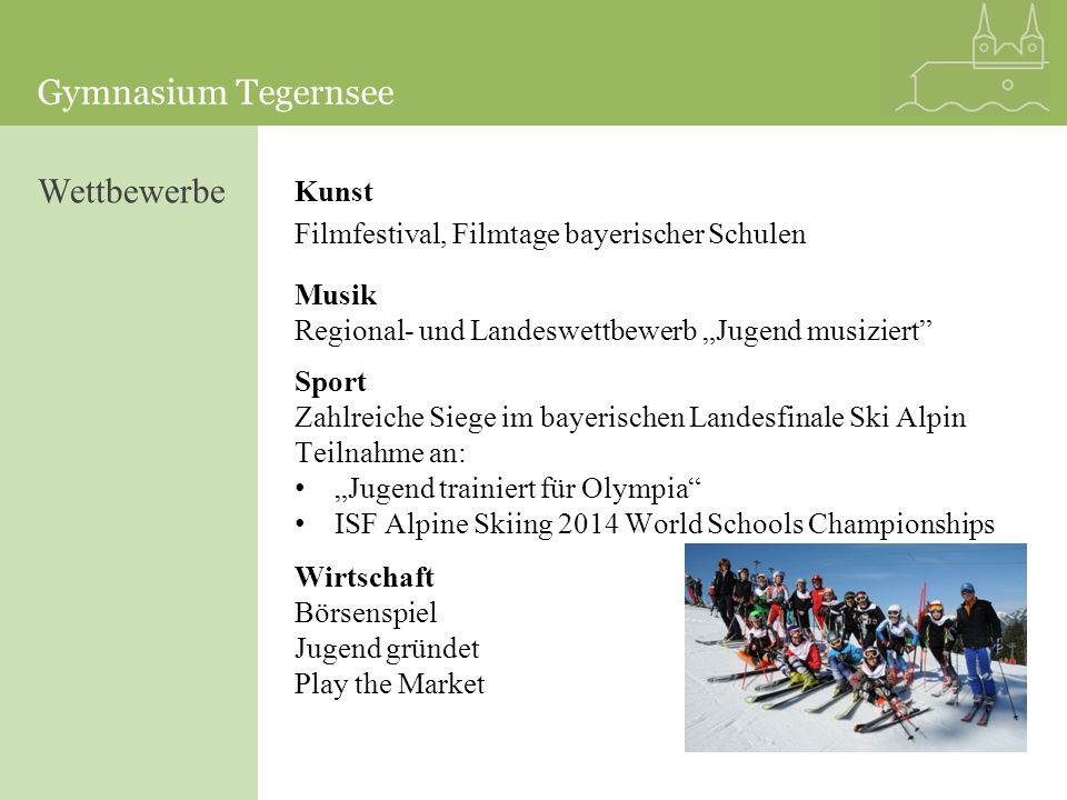 Wettbewerbe Kunst Filmfestival, Filmtage bayerischer Schulen