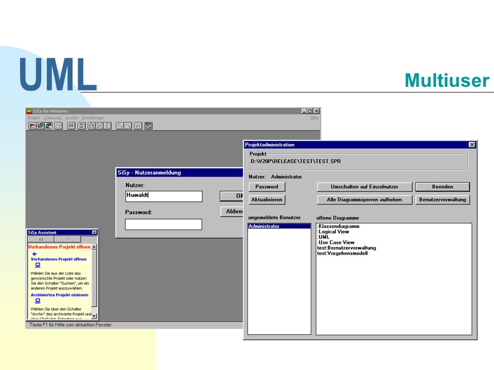 UML Multiuser UML Workshop, Dipl.-Ing. Päd. A. Huwaldt