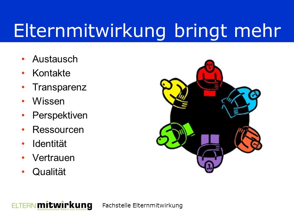 Elternmitwirkung bringt mehr