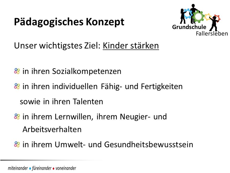 Pädagogisches Konzept