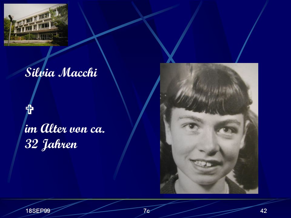 Silvia Macchi  im Alter von ca. 32 Jahren 18SEP99 7c