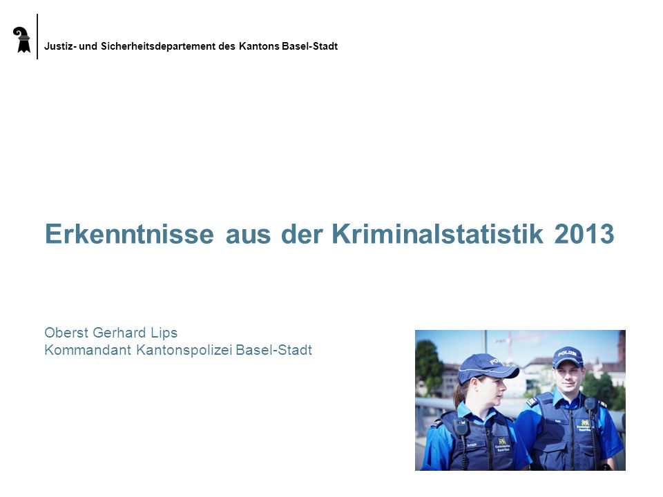 Erkenntnisse aus der Kriminalstatistik 2013