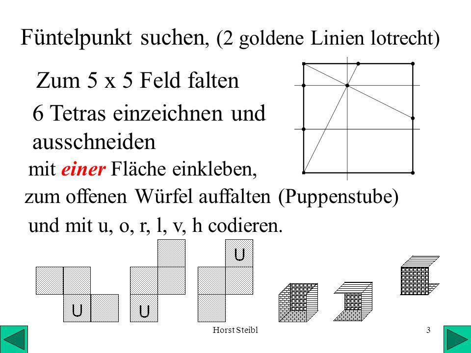 Füntelpunkt suchen, (2 goldene Linien lotrecht)