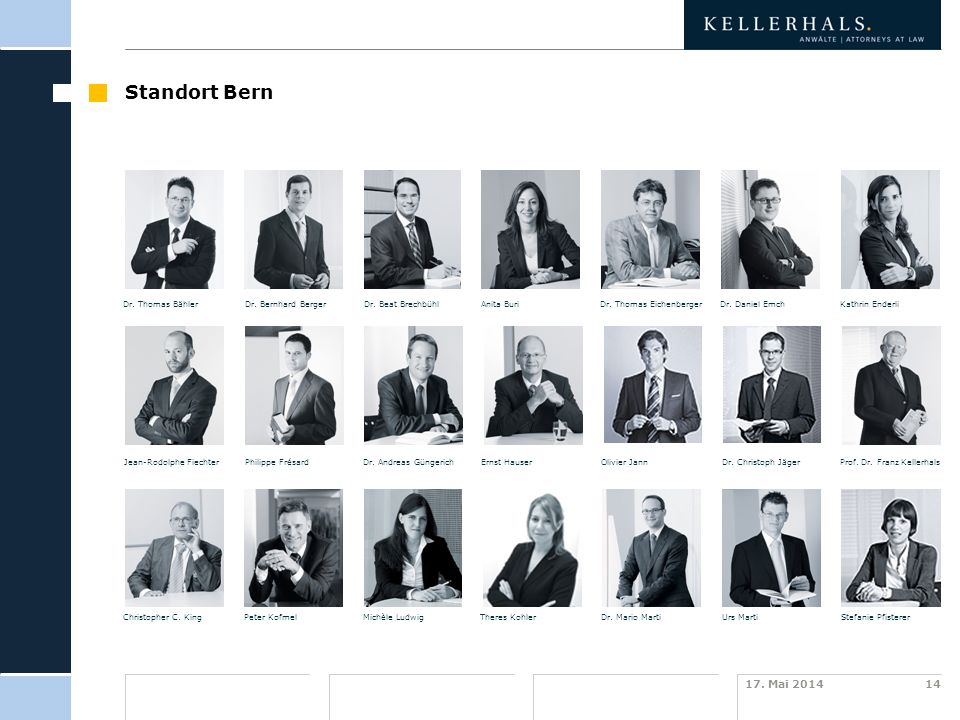 Standort Bern template Haus- farben Zusatz- farben SCG … B 1 … R 2 …