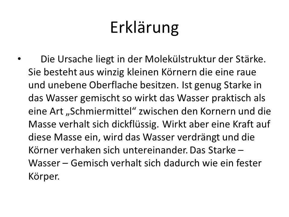 Erklärung