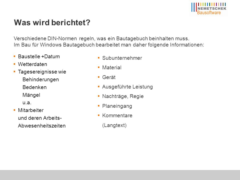 Stammdaten