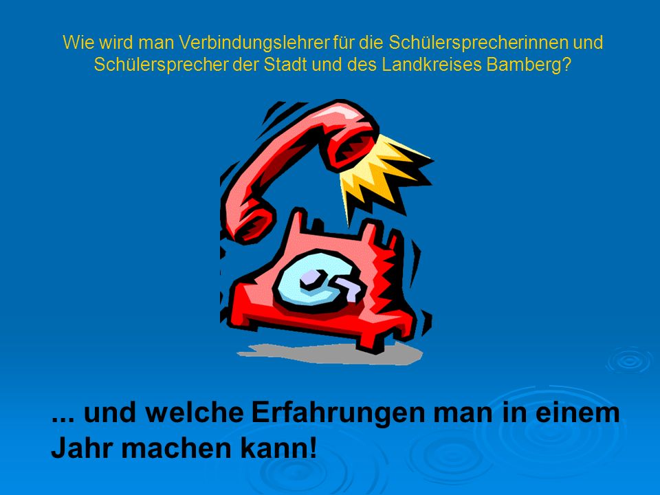 ... und welche Erfahrungen man in einem Jahr machen kann!