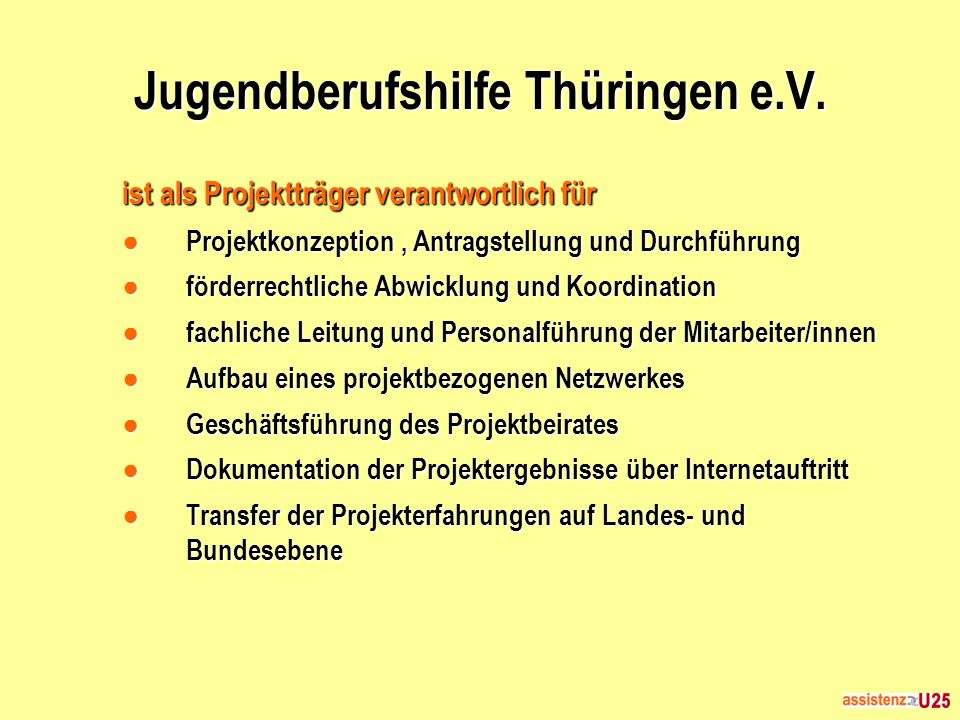 Jugendberufshilfe Thüringen e.V.