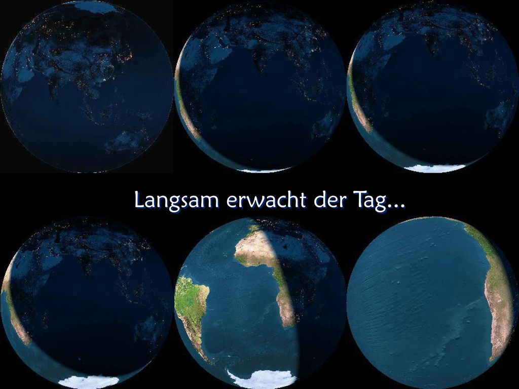 Langsam erwacht der Tag...