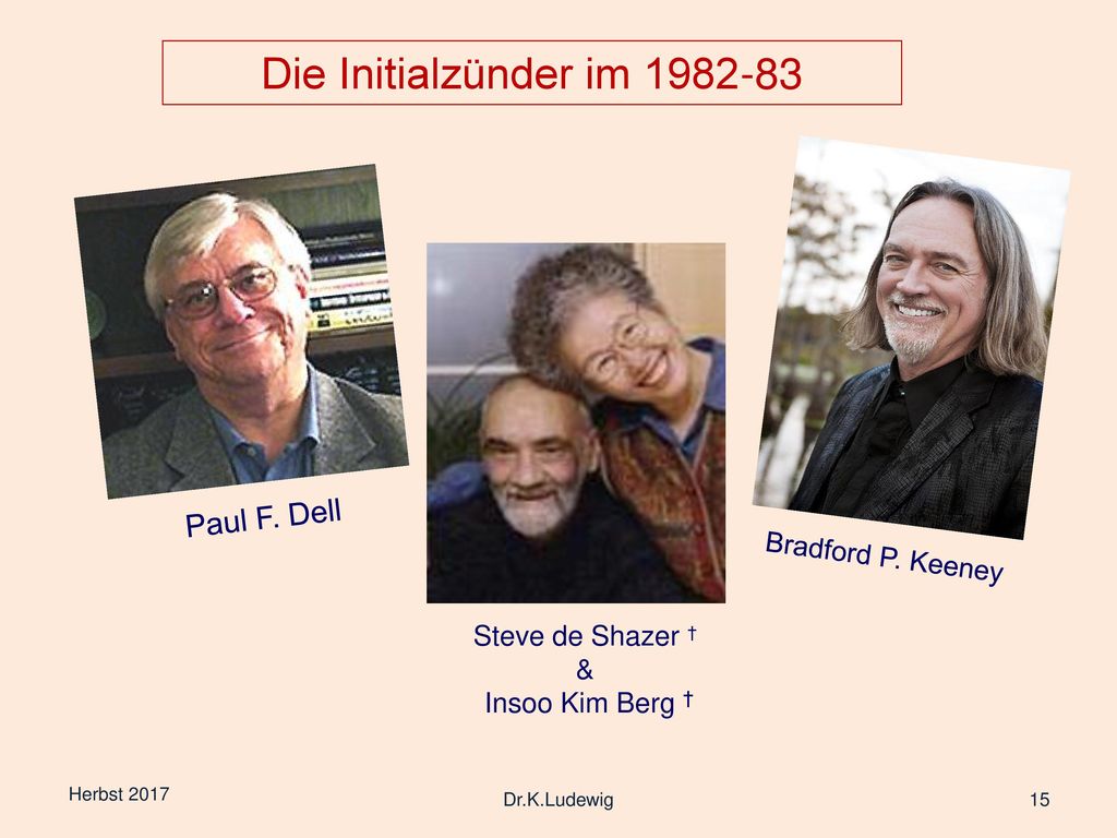 Die Initialzünder im Paul F. Dell Bradford P. Keeney