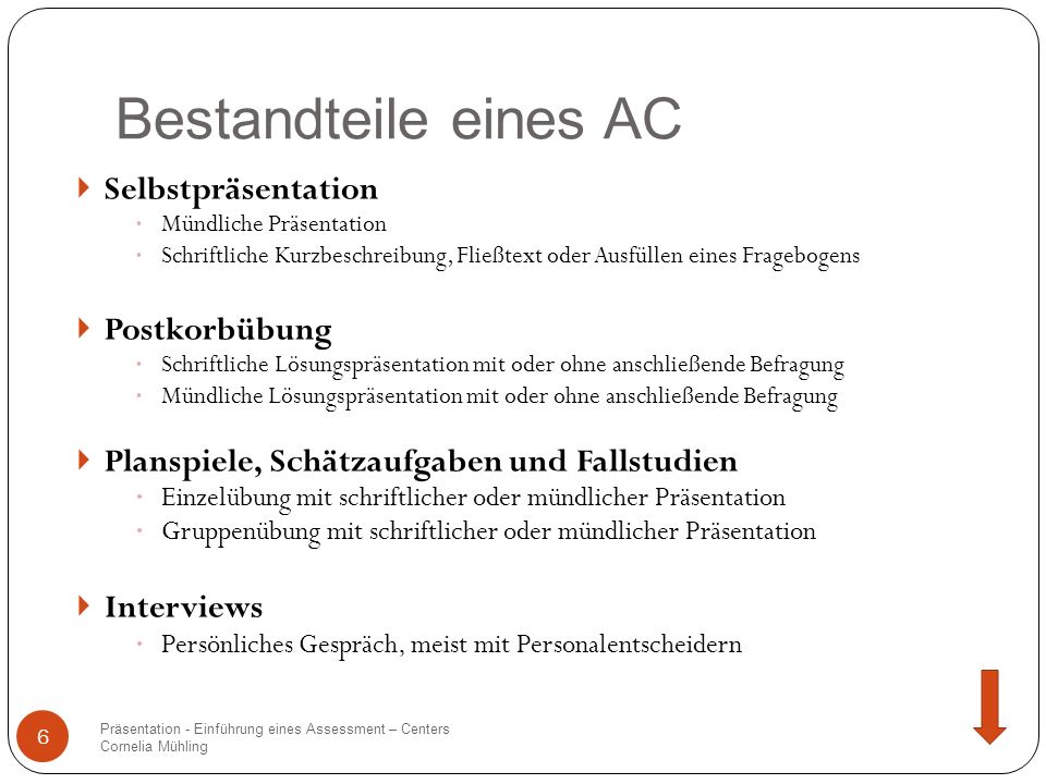 Einführung eines Assessment – Centers (AC) - ppt video online herunterladen