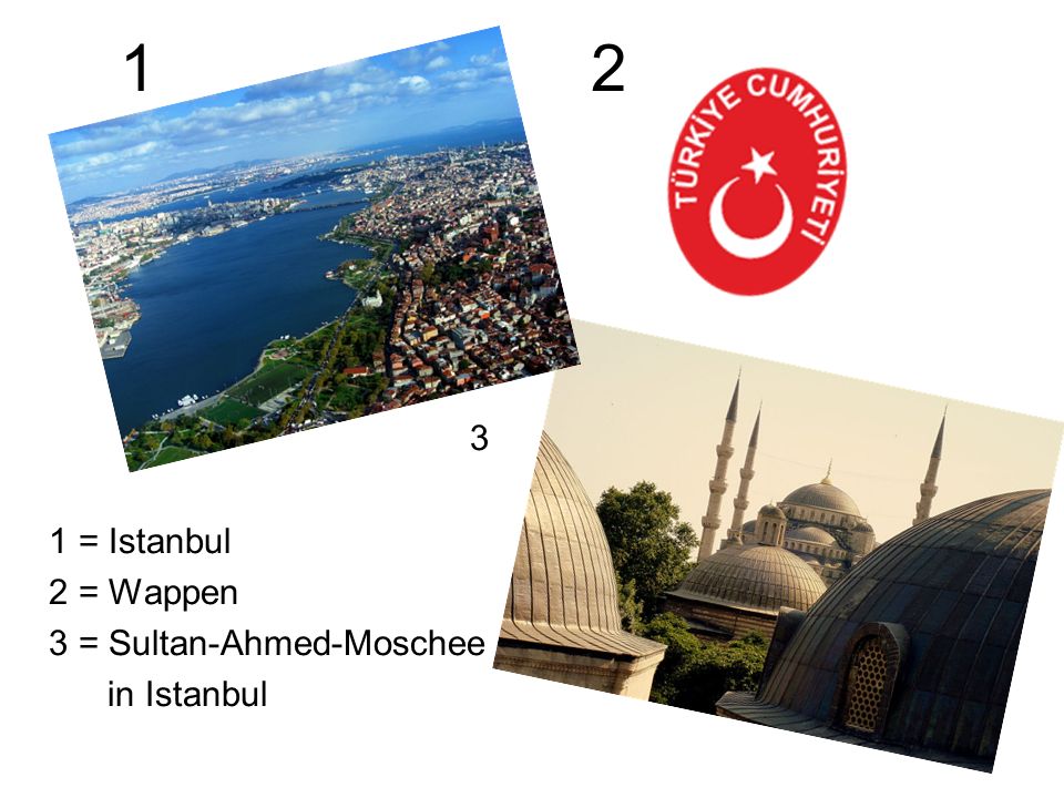 = Istanbul 2 = Wappen 3 = Sultan-Ahmed-Moschee in Istanbul