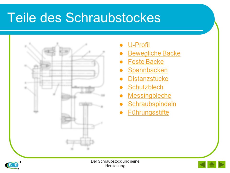 Index des Schraubstockes - ppt video online herunterladen