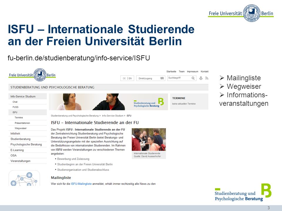 an der Freien Universität Berlin