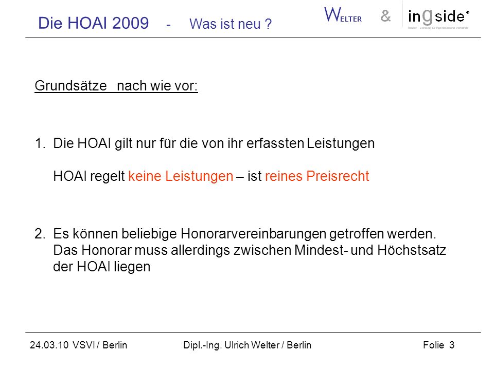 Dipl.-Ing. Ulrich Welter / Berlin