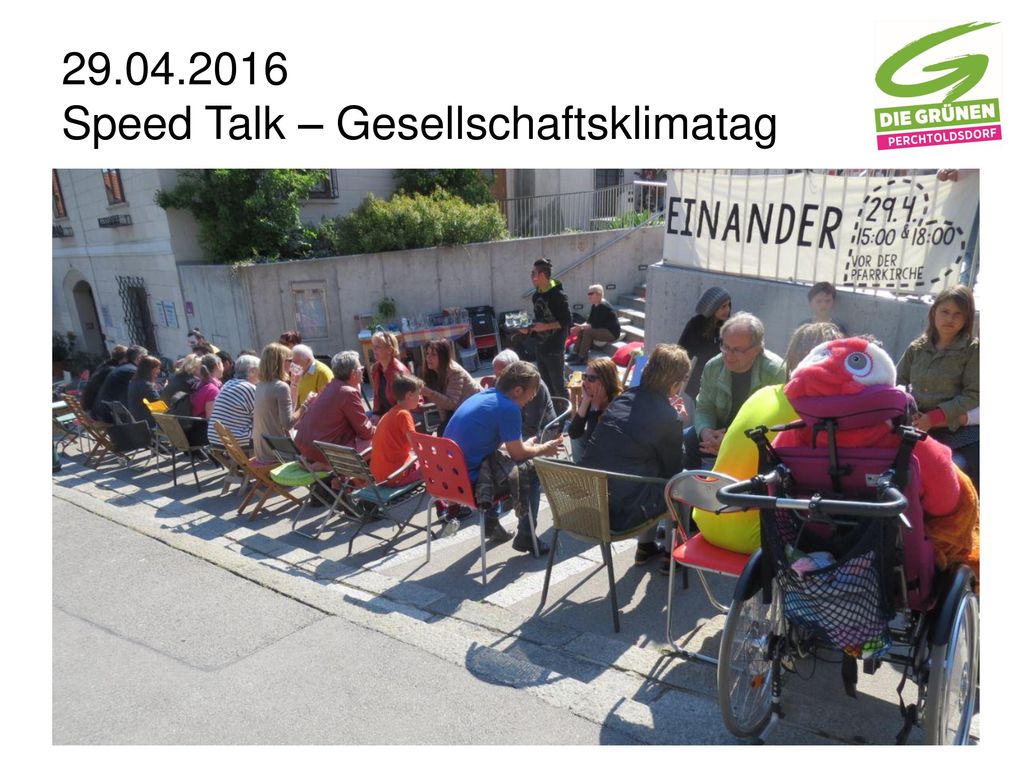 Speed Talk – Gesellschaftsklimatag