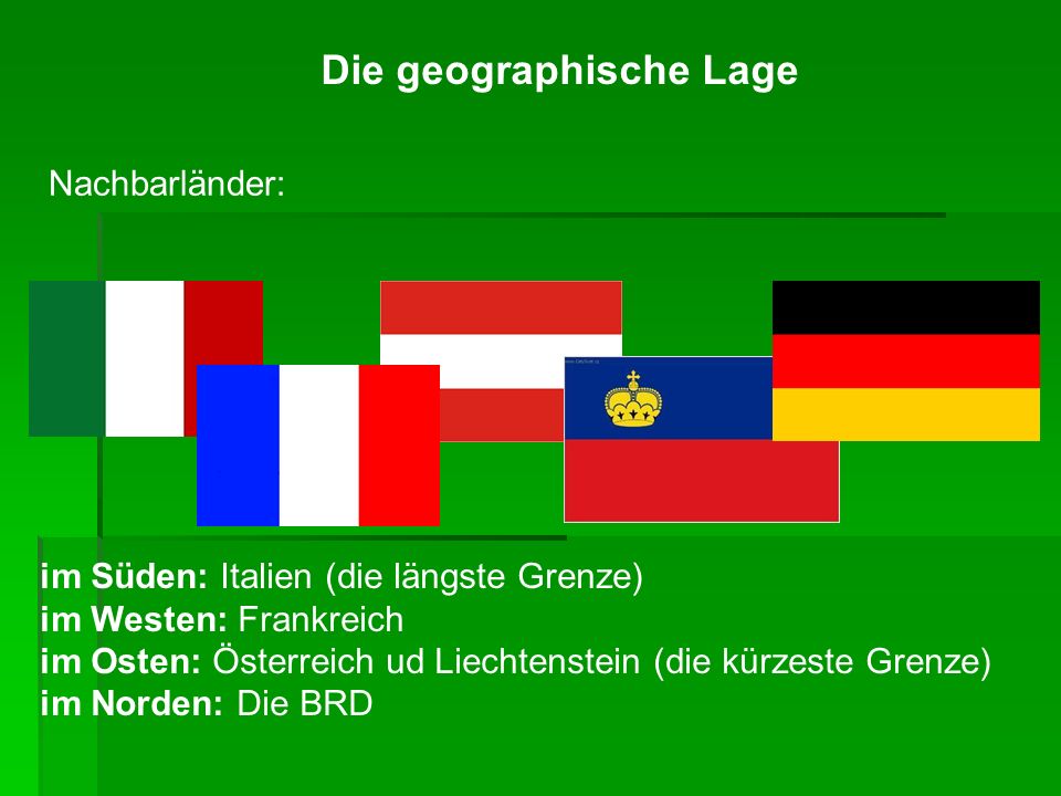Die geographische Lage