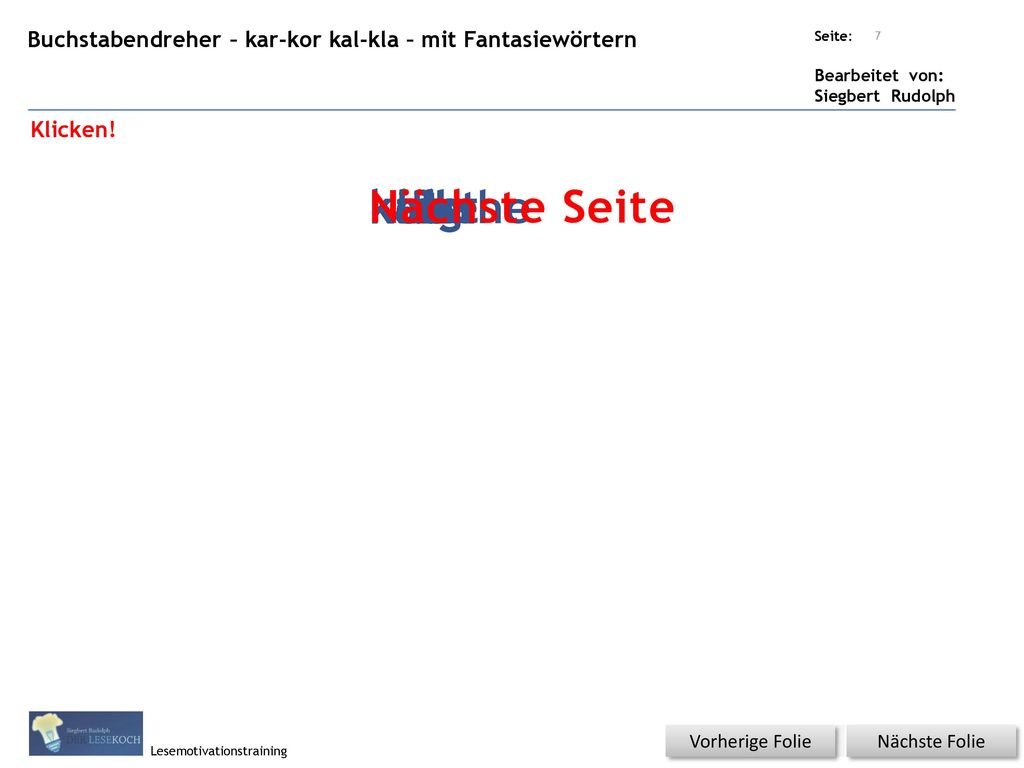 klem kilt klab kelm kol klug Nächste Seite kulg klo kalb klit kurz