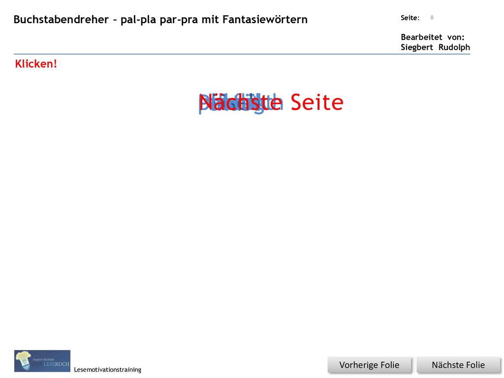 predigt perdigt prater partei prise portal pru pur profan plus pirsch