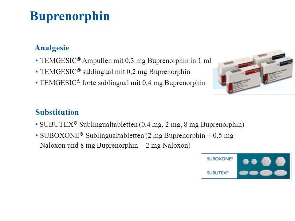 Buprenorphin Analgesie Substitution