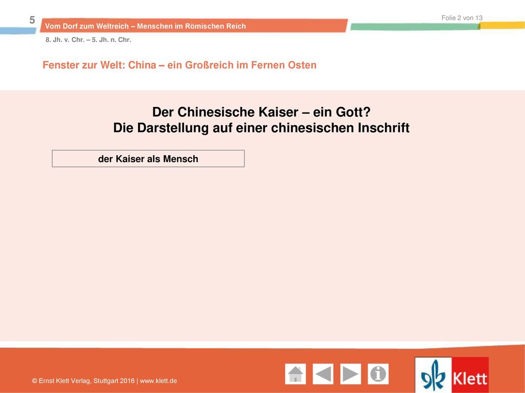 Fenster zur Welt: China – ein Großreich im Fernen Osten