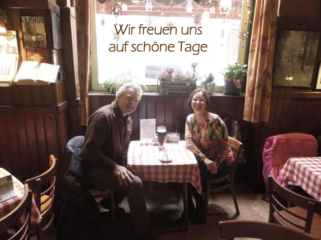 Wir freuen uns auf schöne Tage
