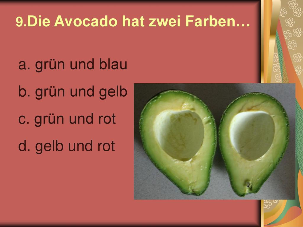 grün und blau grün und gelb grün und rot gelb und rot