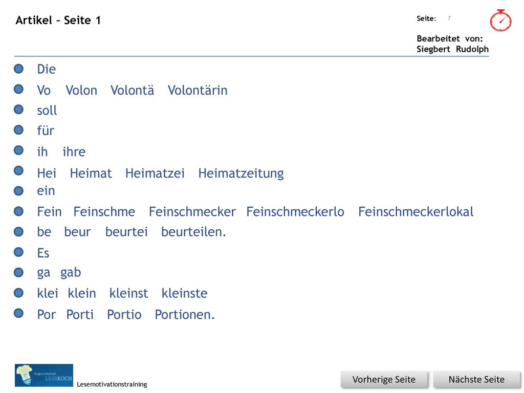 Die Vo Volon Volontä Volontärin soll für ih ihre Hei Heimat Heimatzei