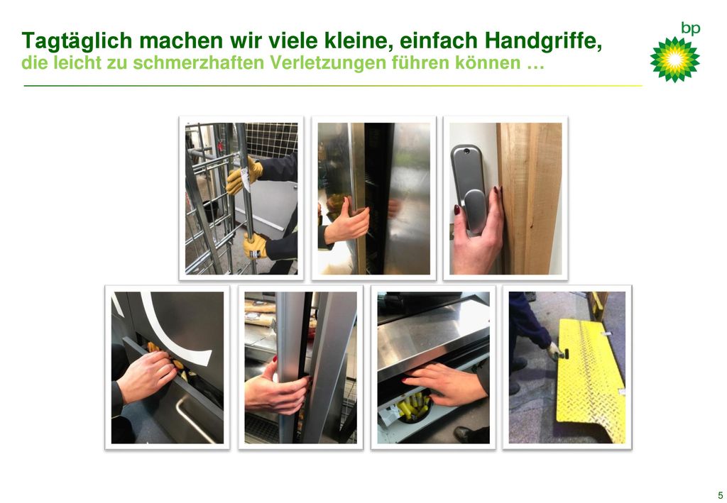 Tagtäglich machen wir viele kleine, einfach Handgriffe, die leicht zu schmerzhaften Verletzungen führen können …