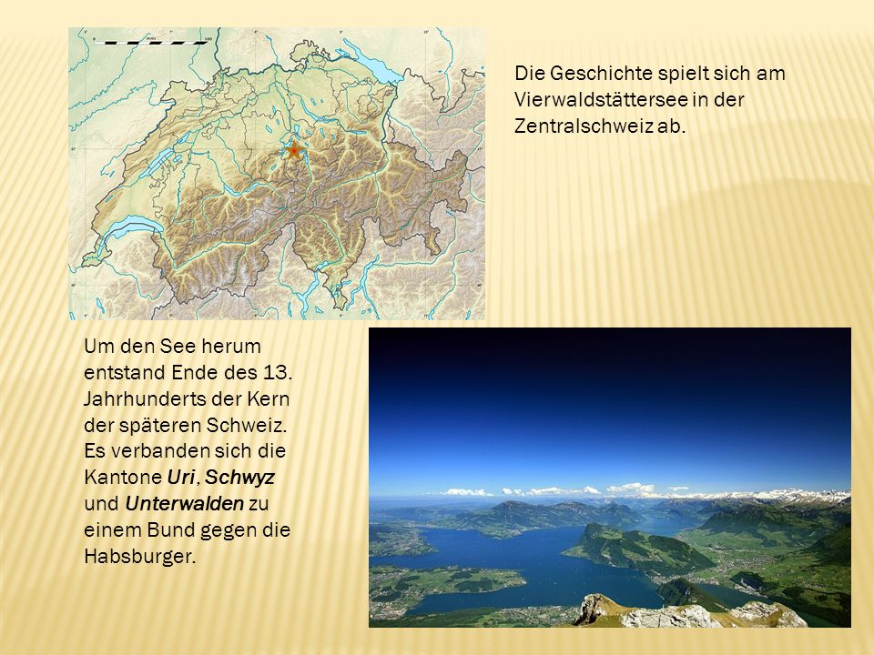 Die Geschichte spielt sich am Vierwaldstättersee in der Zentralschweiz ab.