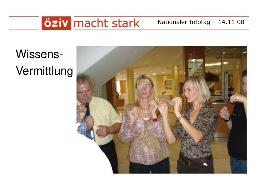 Nationaler Infotag – Wissens- Vermittlung