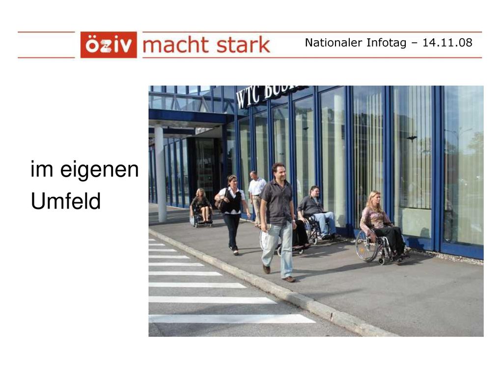 Nationaler Infotag – im eigenen Umfeld