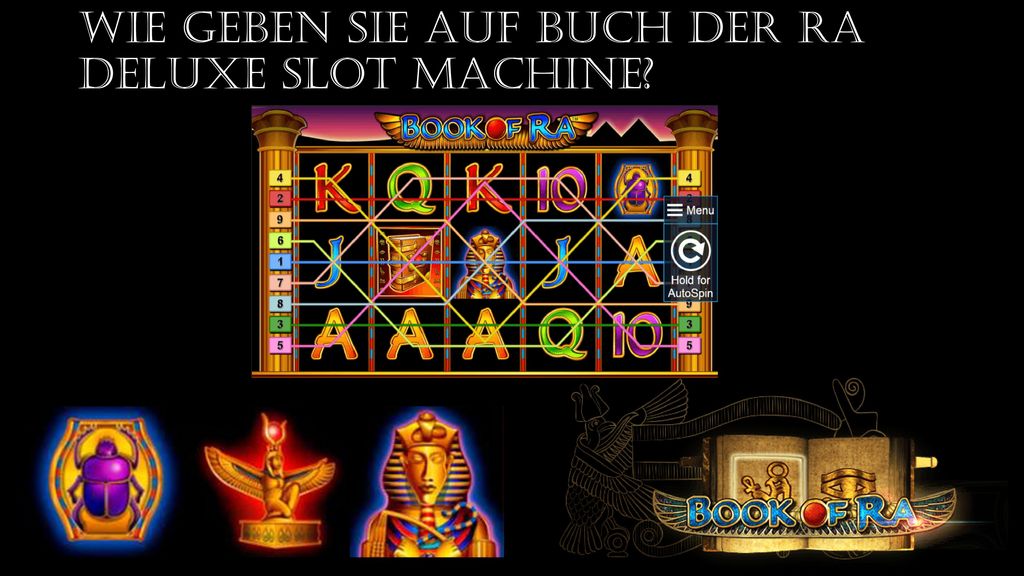 WIE GEBEN SIE AUF BUCH DER RA DELUXE SLOT MACHINE