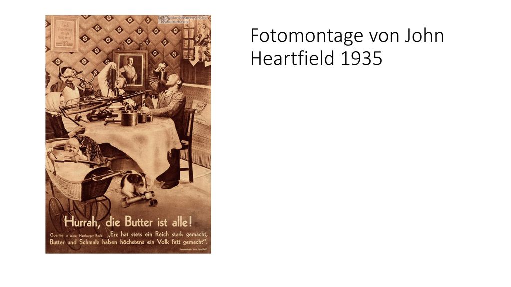 Fotomontage von John Heartfield 1935
