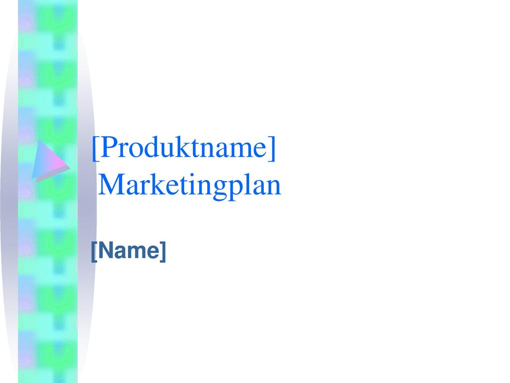 [Produktname] Marketingplan