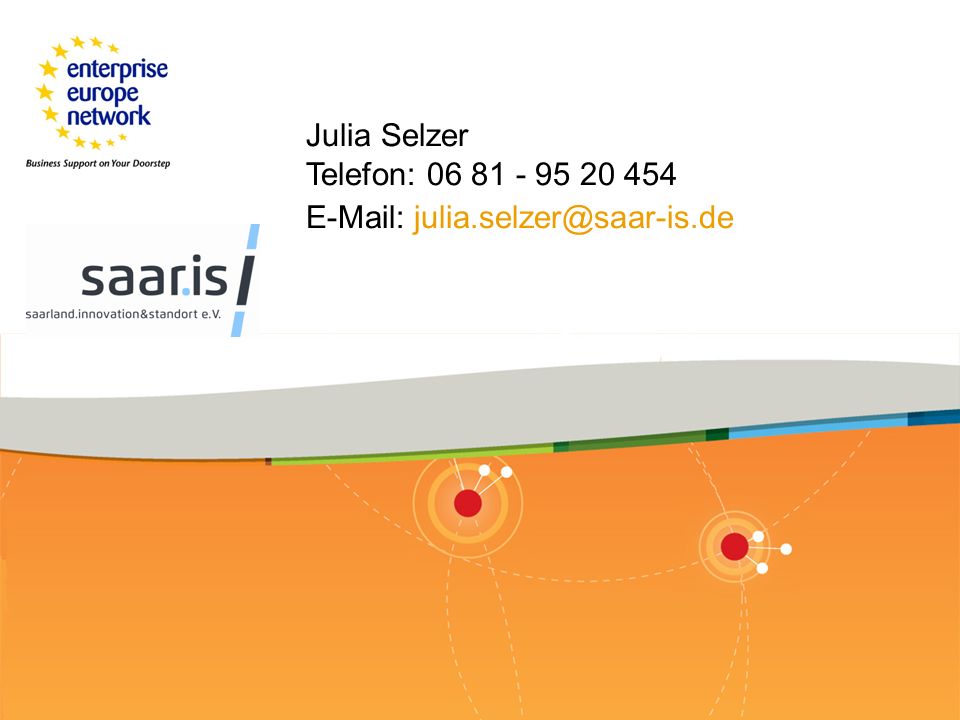 Enterprise Europe Network | ZPT Saarland - Programm 2013