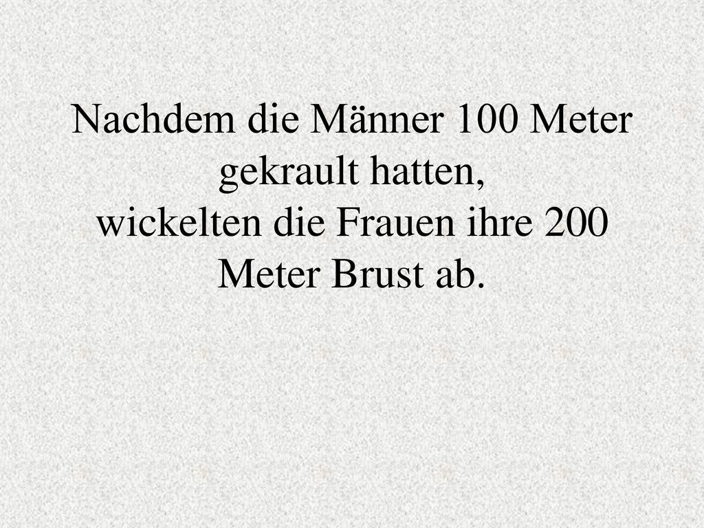 Nachdem die Männer 100 Meter gekrault hatten, wickelten die Frauen ihre 200 Meter Brust ab.