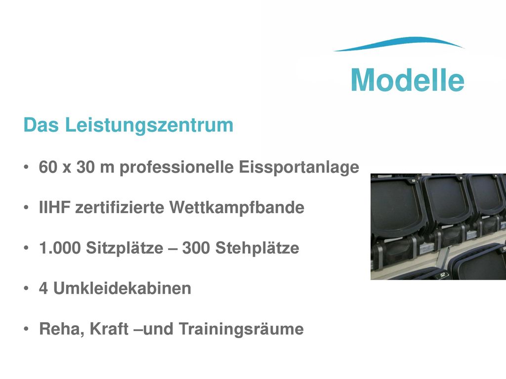 Modelle Das Leistungszentrum 60 x 30 m professionelle Eissportanlage