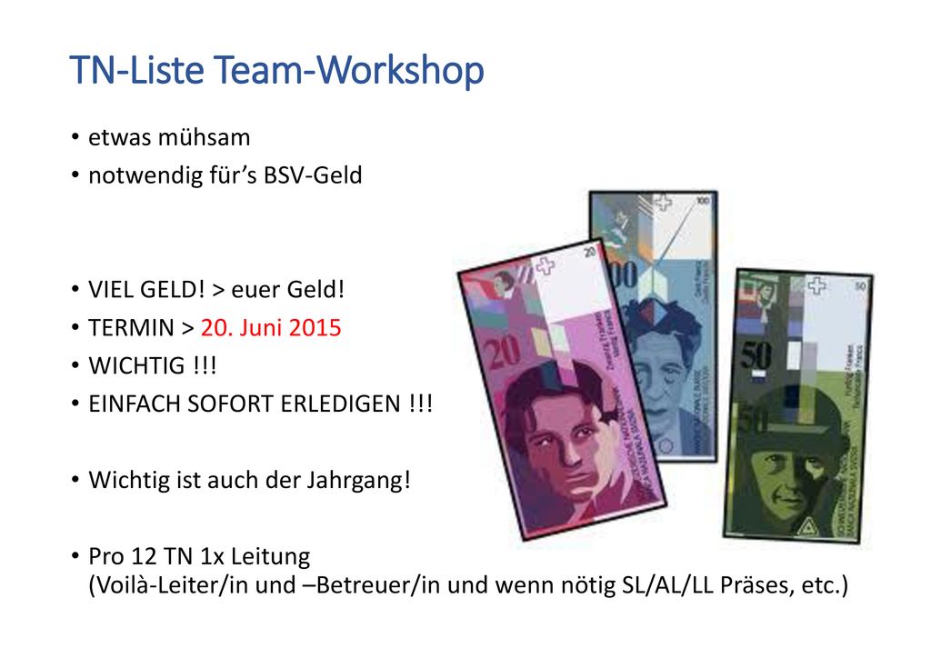 TN-Liste Team-Workshop