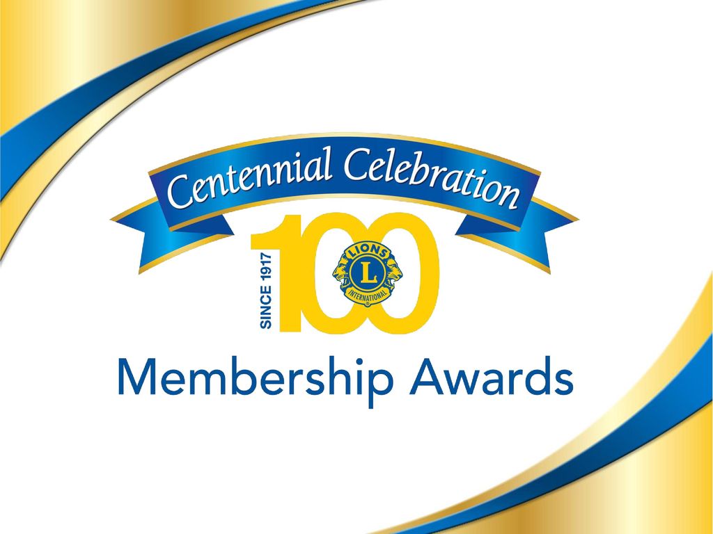 Die Mitgliedschaftsauszeichnungen im Rahmen der Hundertjahrfeier bieten Lionsmitgliedern und Lions Clubs die Gelegenheit, sich an den Feierlichkeiten zu beteiligen und zu helfen, unsere Organisation für die nächsten 100 Jahre zu stärken.