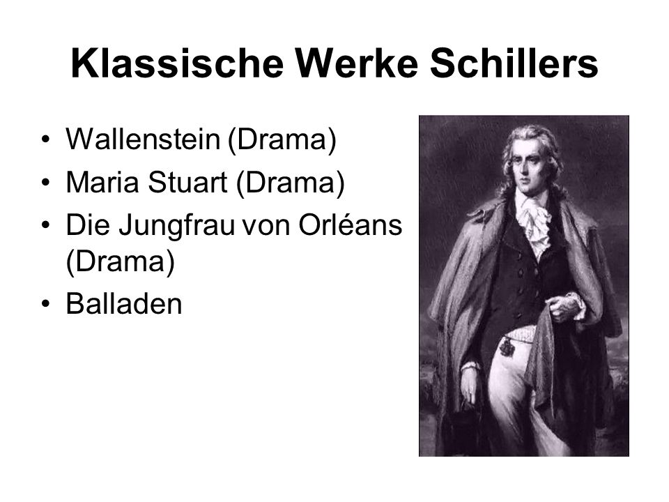 Klassische Werke Schillers