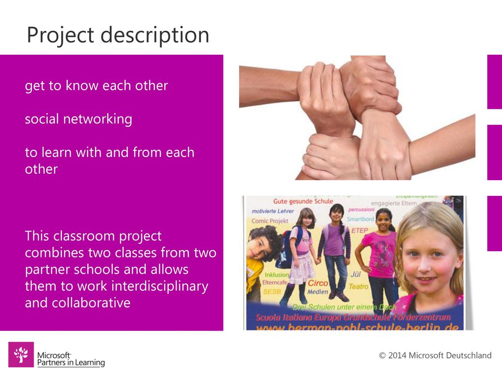 Project description get to know each other social networking