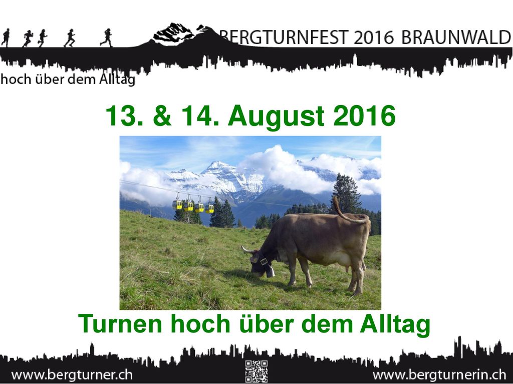 Turnen hoch über dem Alltag